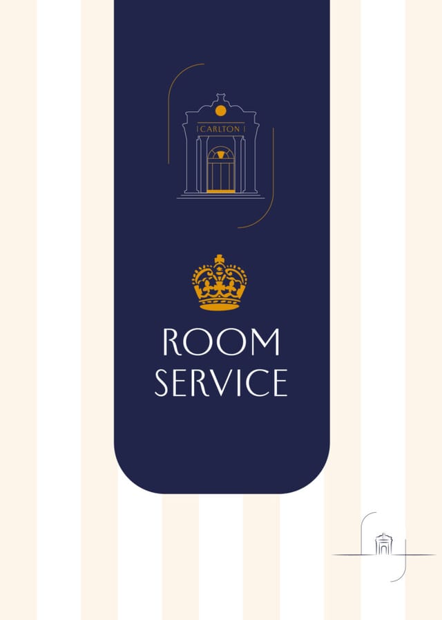 Carlton room service